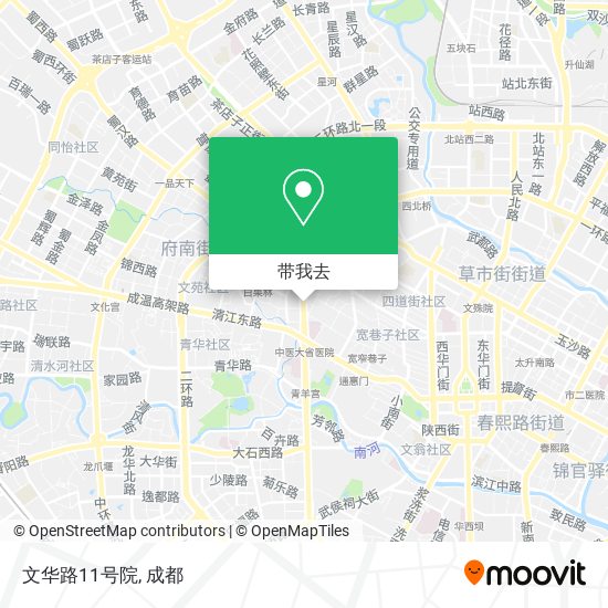 文华路11号院地图
