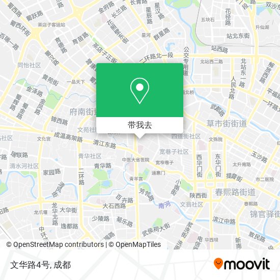 文华路4号地图