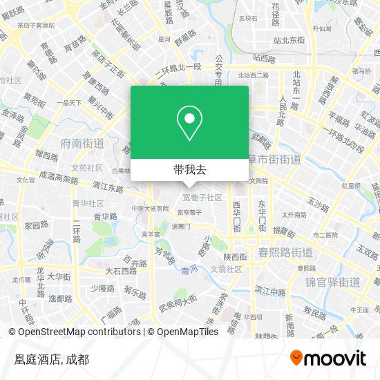 凰庭酒店地图