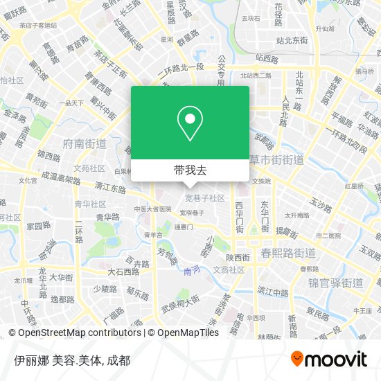 伊丽娜 美容.美体地图