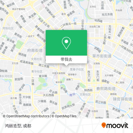 鸿丽造型地图