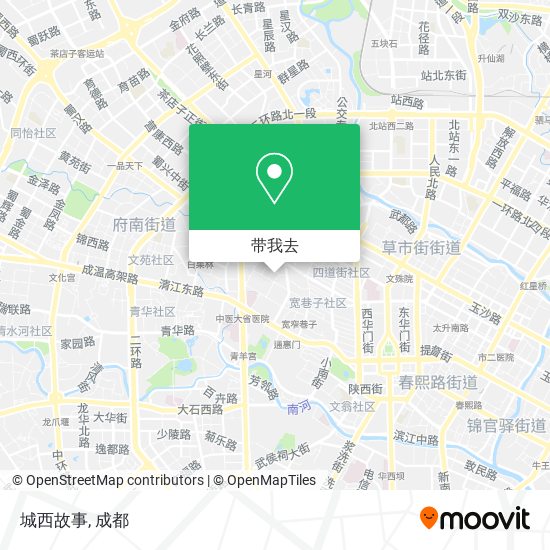 城西故事地图