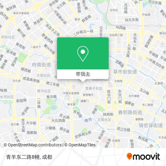 青羊东二路8幢地图