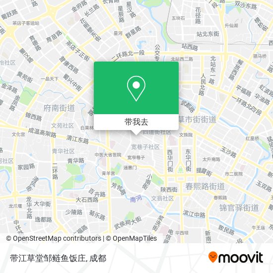 带江草堂邹鲢鱼饭庄地图