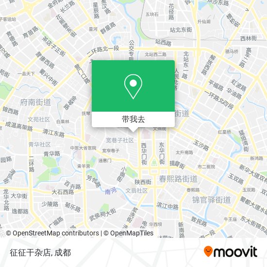 征征干杂店地图