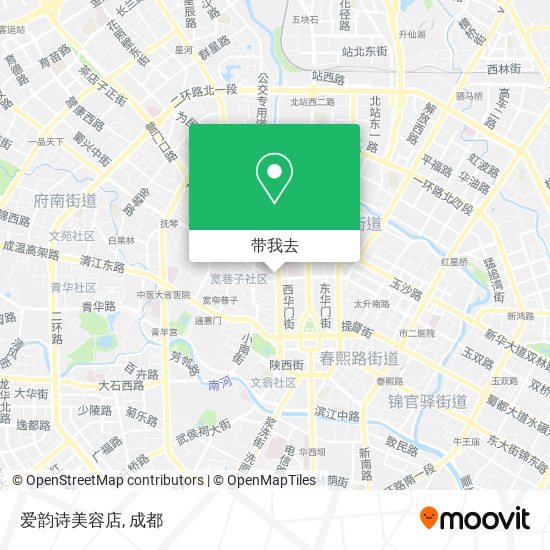 爱韵诗美容店地图