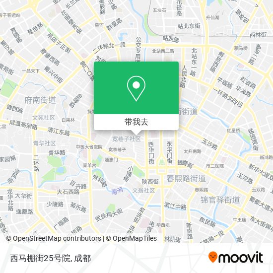 西马棚街25号院地图