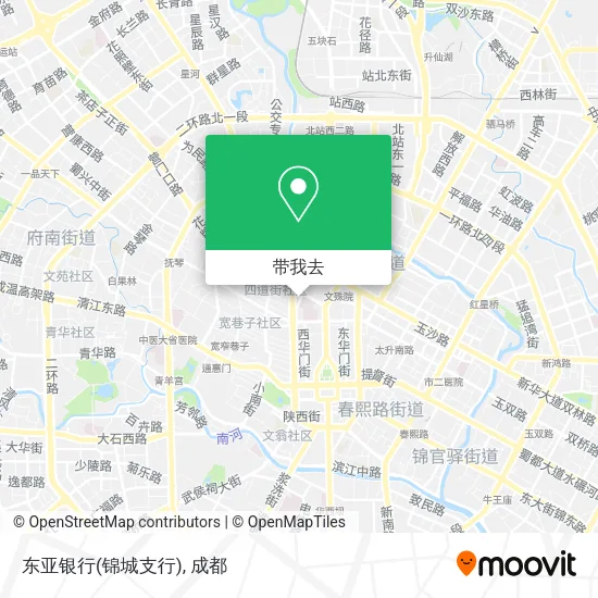东亚银行(锦城支行)地图