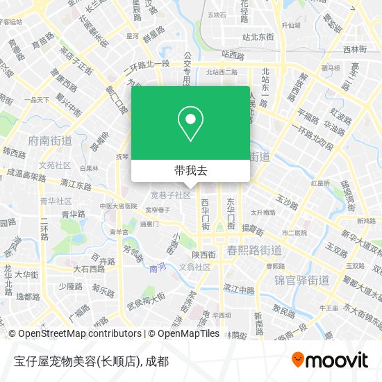 宝仔屋宠物美容(长顺店)地图
