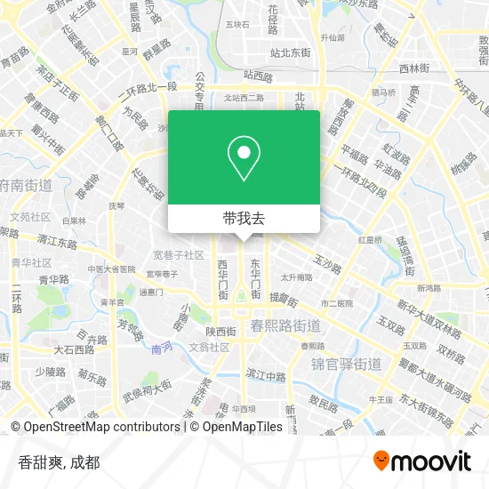 香甜爽地图