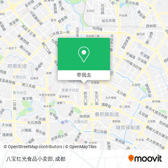 八宝红光食品小卖部地图