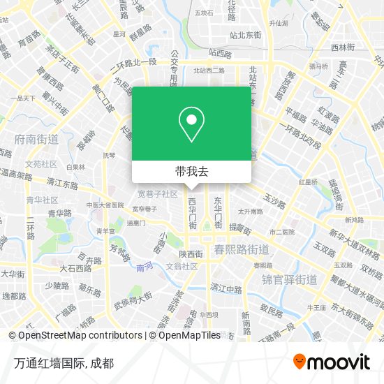 万通红墙国际地图