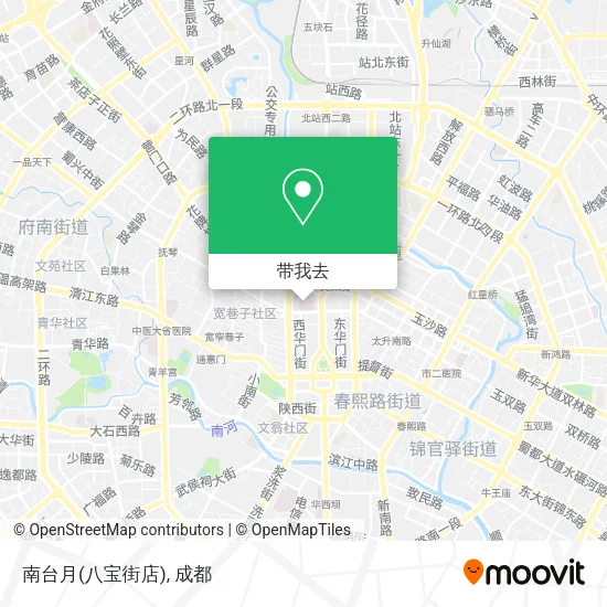 南台月(八宝街店)地图