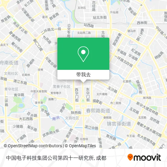 中国电子科技集团公司第四十一研究所地图