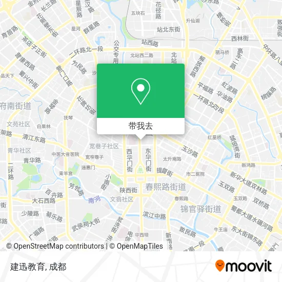 建迅教育地图