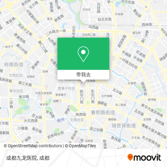 成都九龙医院地图