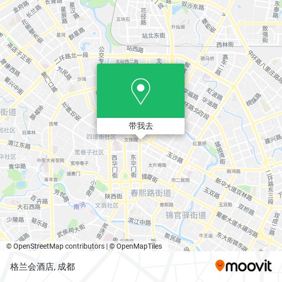 格兰会酒店地图