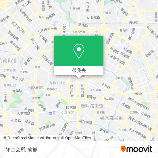 铂金会所地图