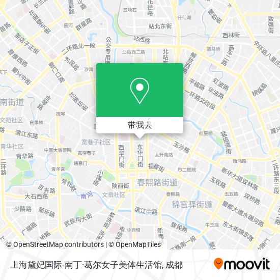 上海黛妃国际-南丁·葛尔女子美体生活馆地图