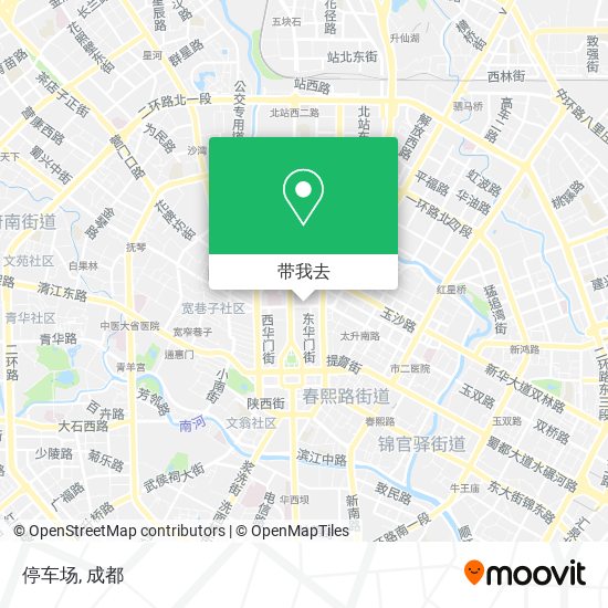 停车场地图