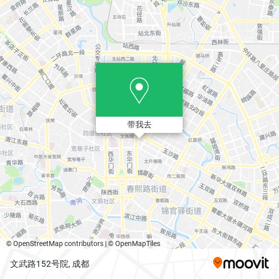 文武路152号院地图