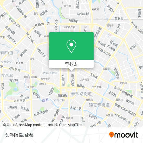 如香随蜀地图