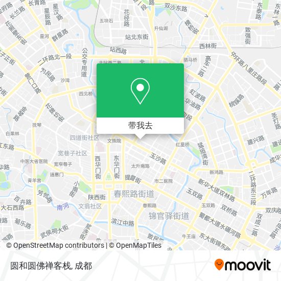 圆和圆佛禅客栈地图