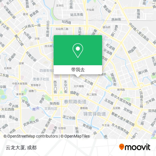 云龙大厦地图