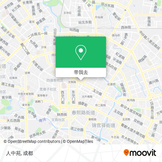人中苑地图