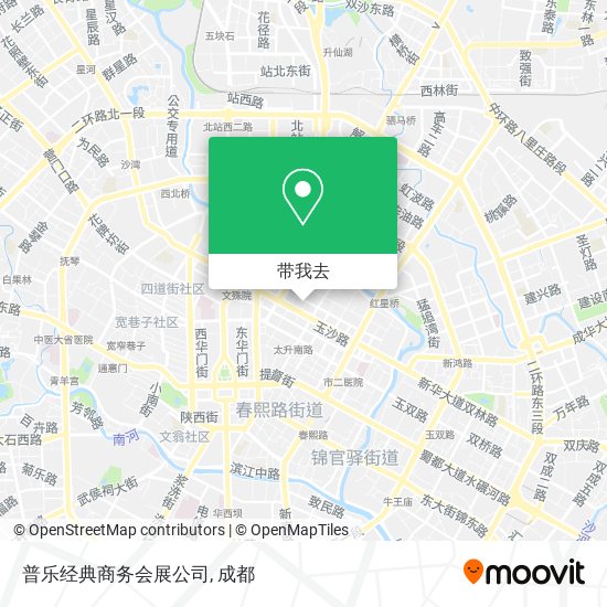 普乐经典商务会展公司地图