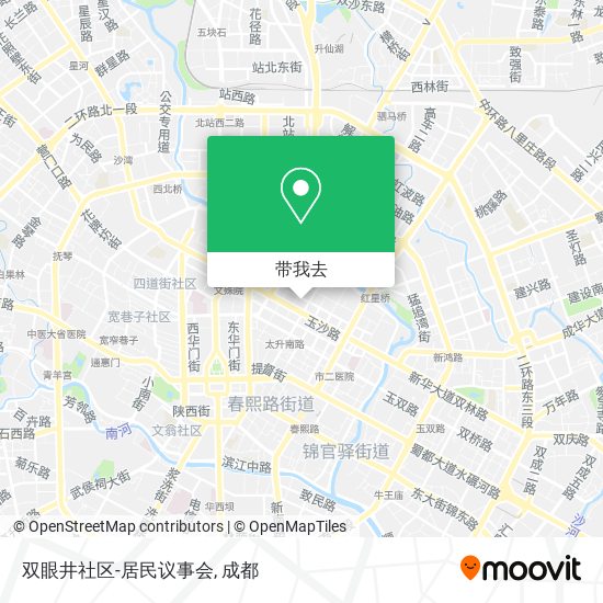 双眼井社区-居民议事会地图