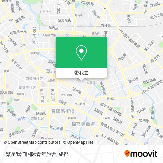 繁星我们国际青年旅舍地图