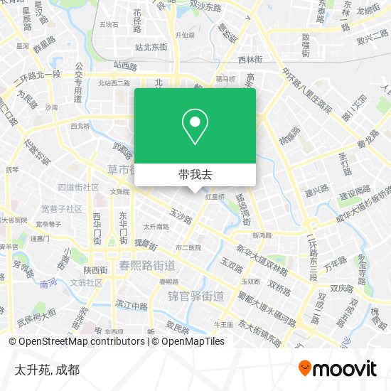 太升苑地图