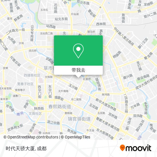时代天骄大厦地图