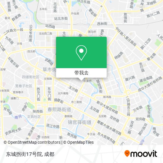 东城拐街17号院地图