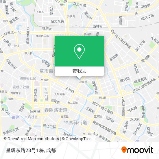 星辉东路23号1栋地图