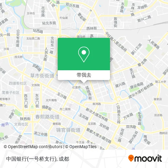 中国银行(一号桥支行)地图