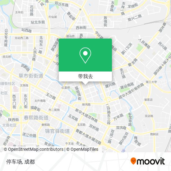 停车场地图