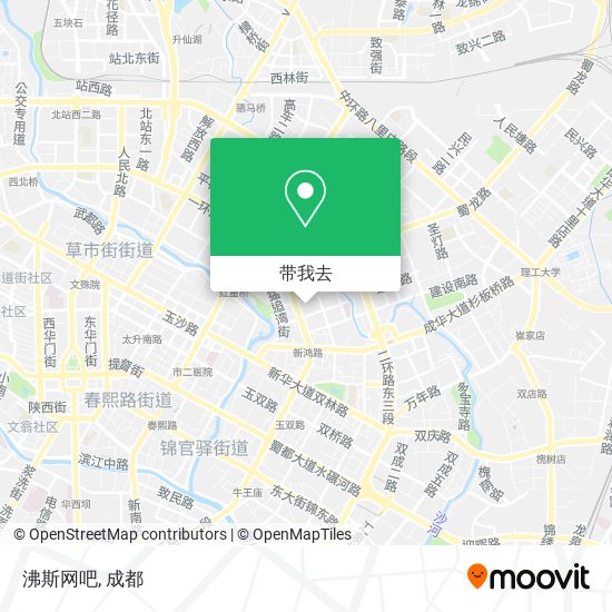 沸斯网吧地图