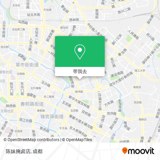 陈妹腌卤店地图