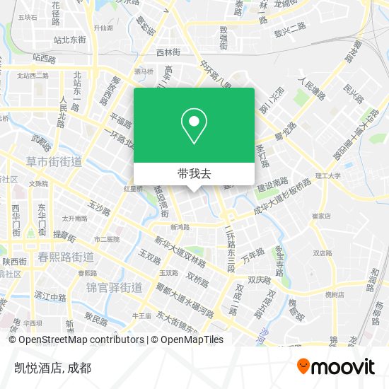 凯悦酒店地图