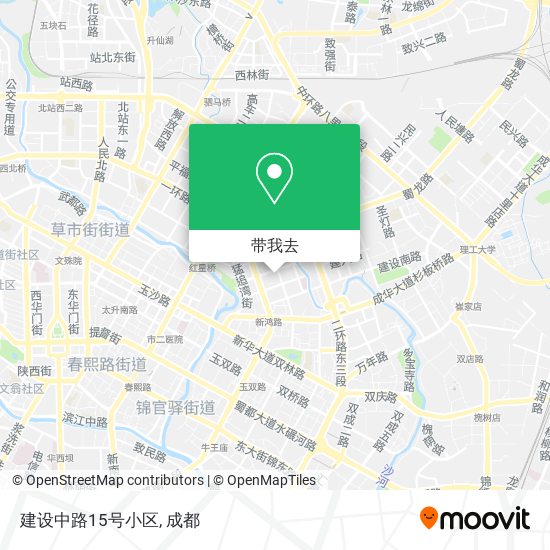 建设中路15号小区地图