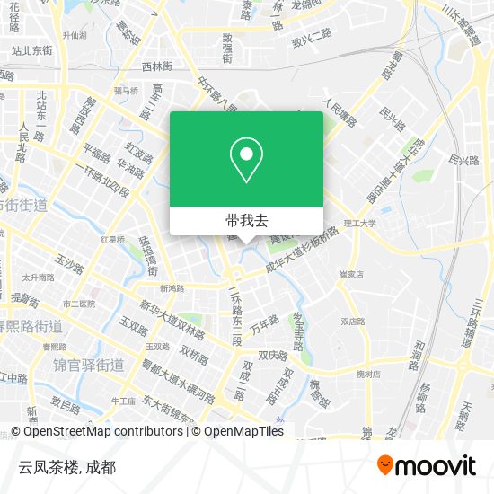 云凤茶楼地图