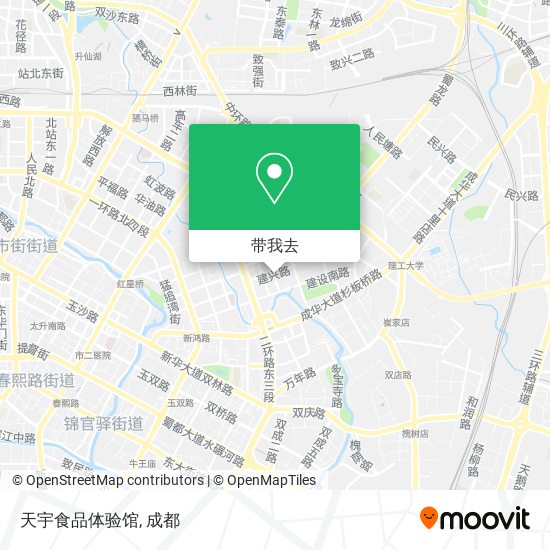天宇食品体验馆地图