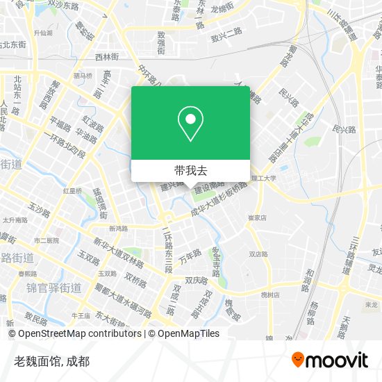 老魏面馆地图
