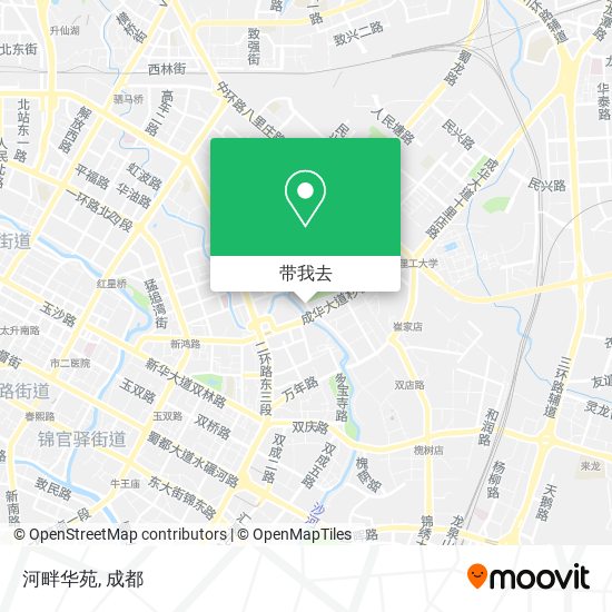 河畔华苑地图