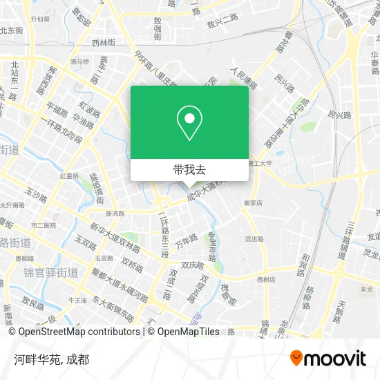 河畔华苑地图
