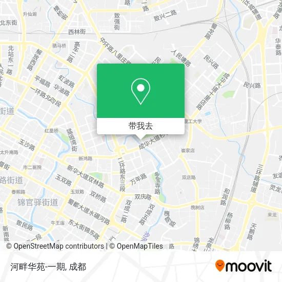 河畔华苑-一期地图
