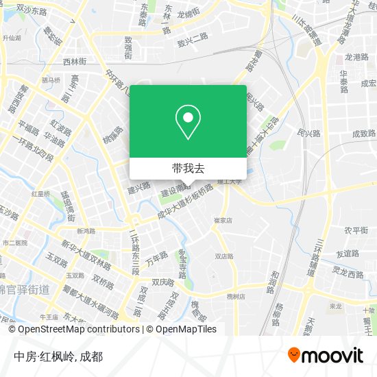 中房·红枫岭地图