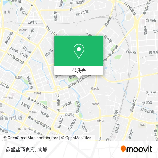 鼎盛盐商食府地图